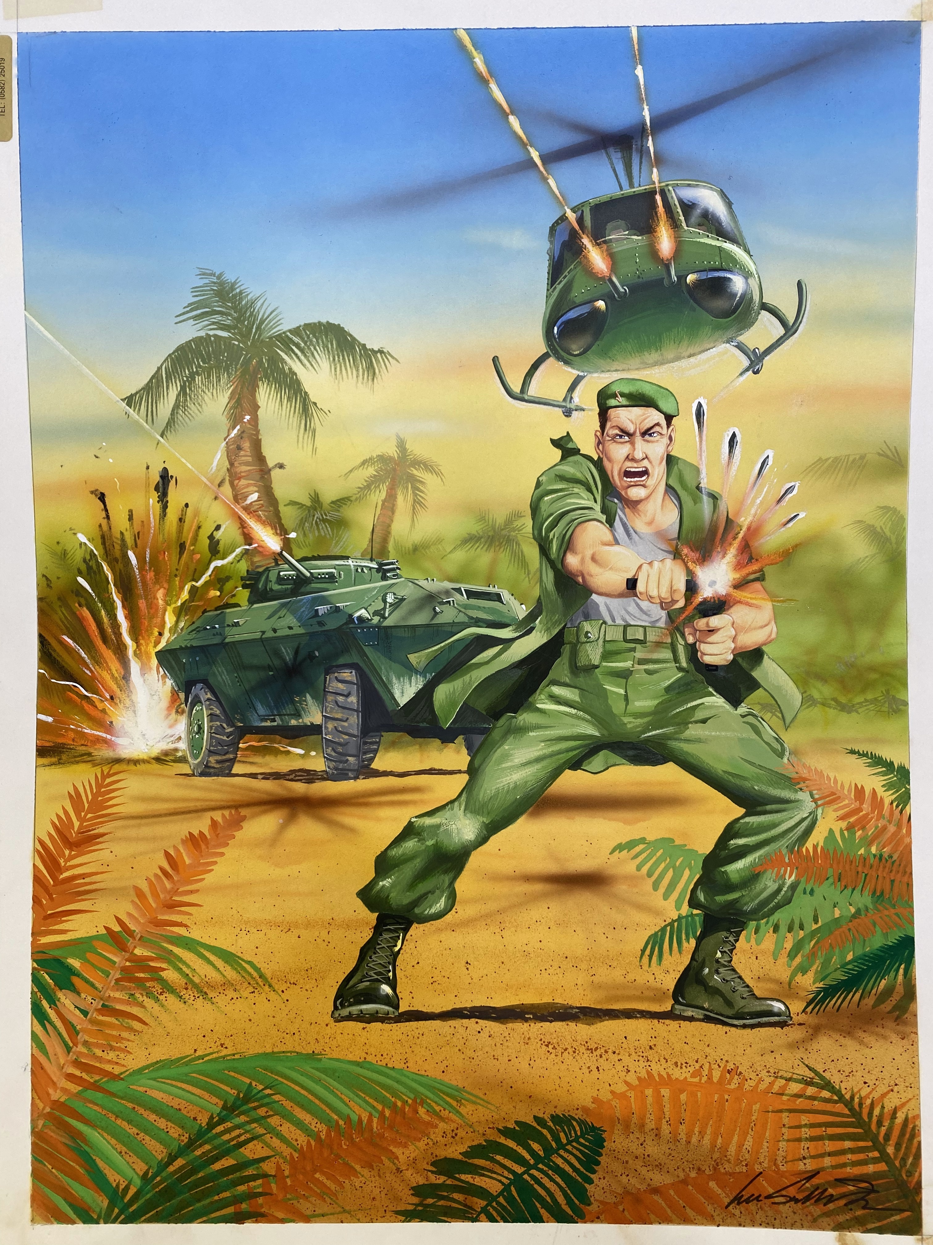 Computer & Video Game Magazine Issue 86 December 1988 Operation Wolf Cover Art
