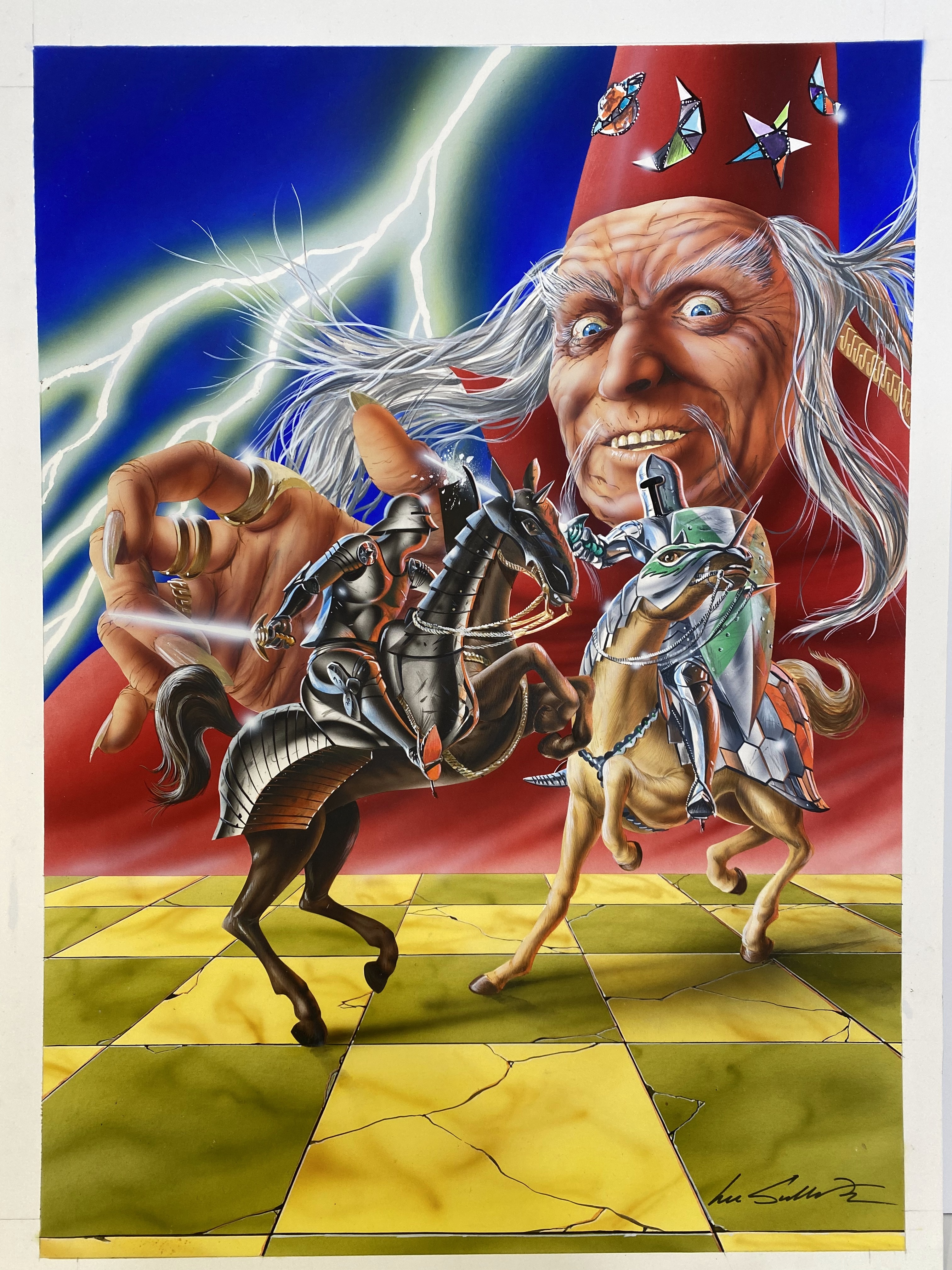 Computer & Video Game Magazine Issue 54 April 1986 Cover Art