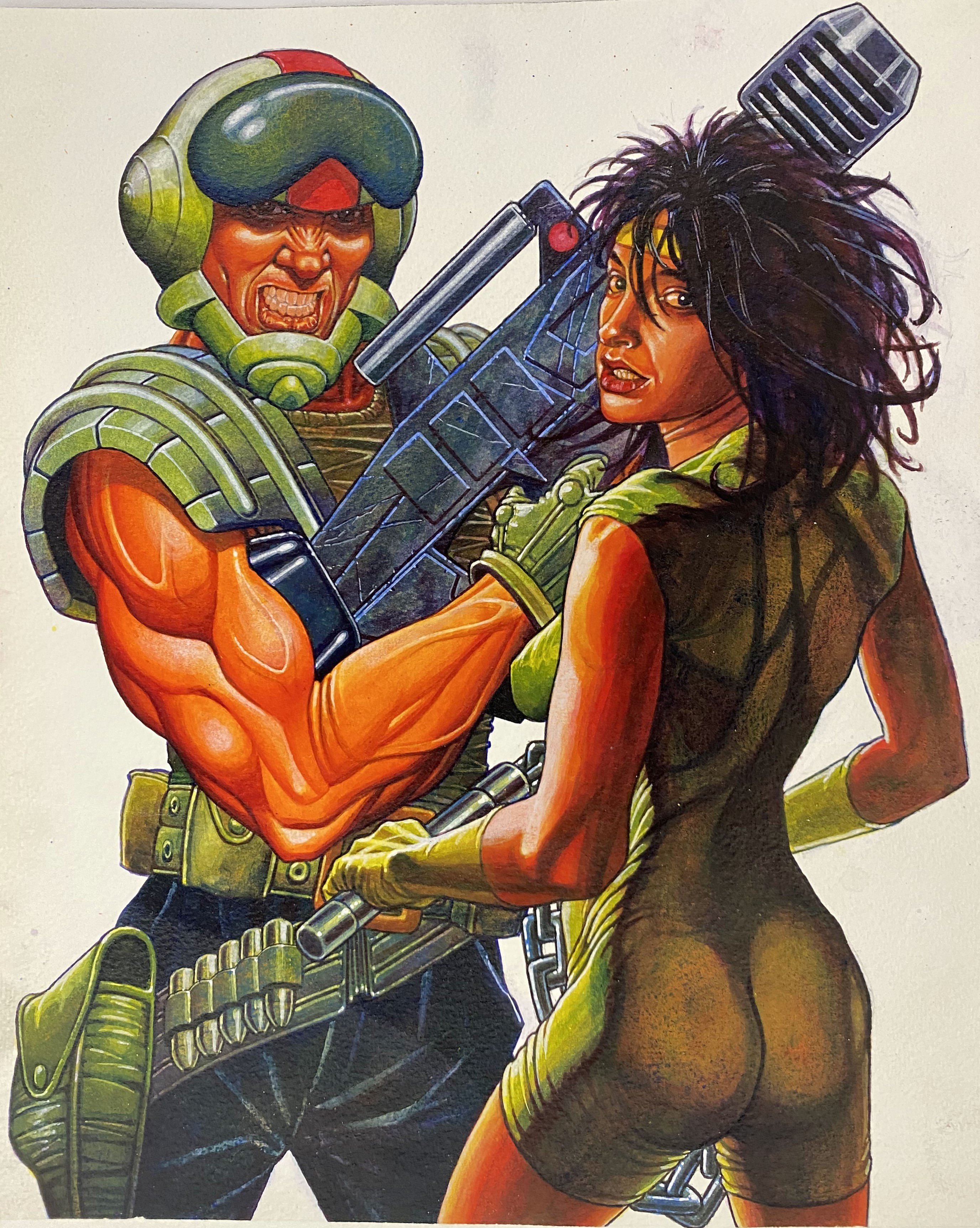Total! Issue 46 October 1995 Magazine Doom Vs Killer Instinct Cover Art