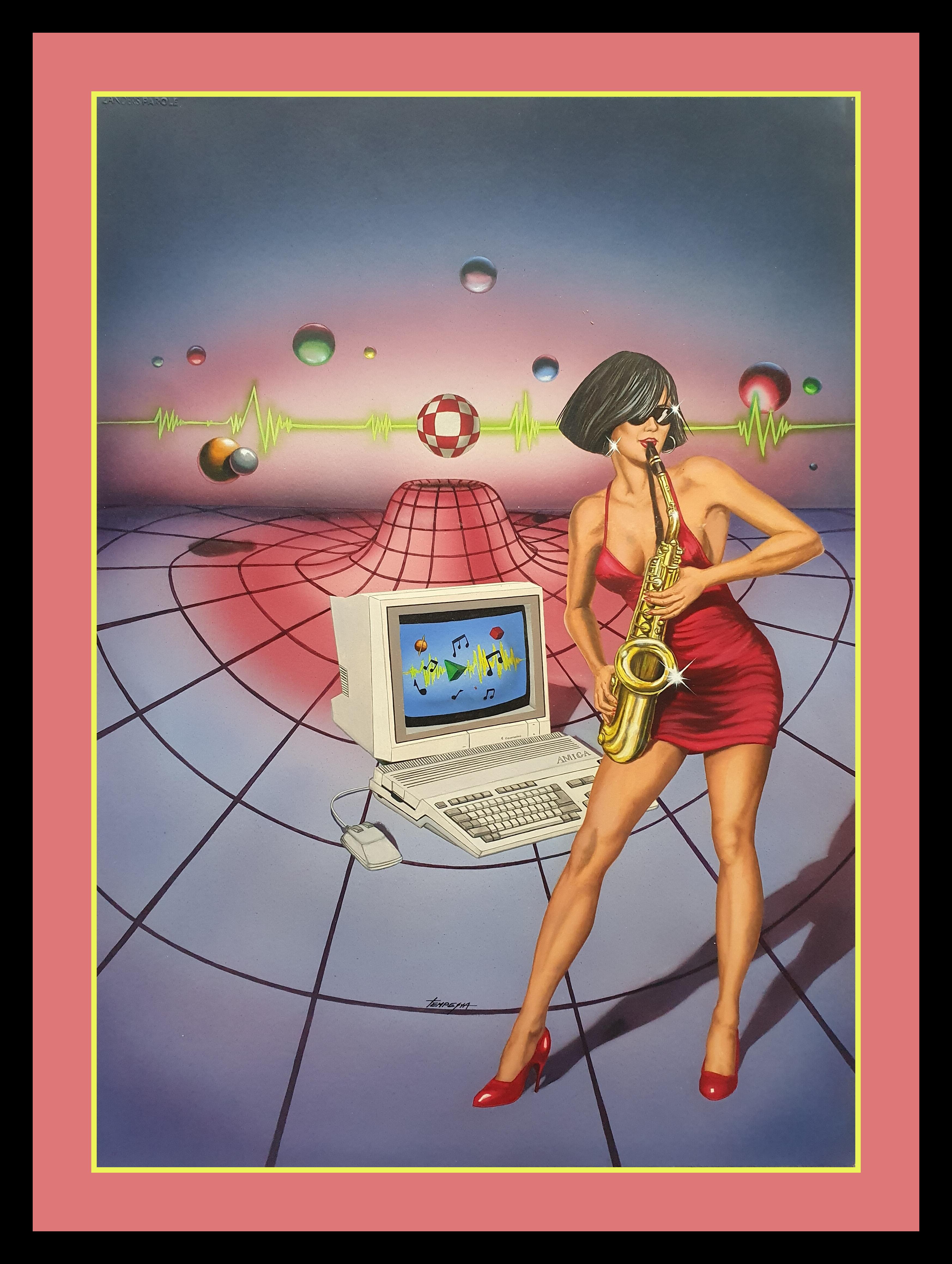 Amiga Byte Issue 3 Magazine Cover Art