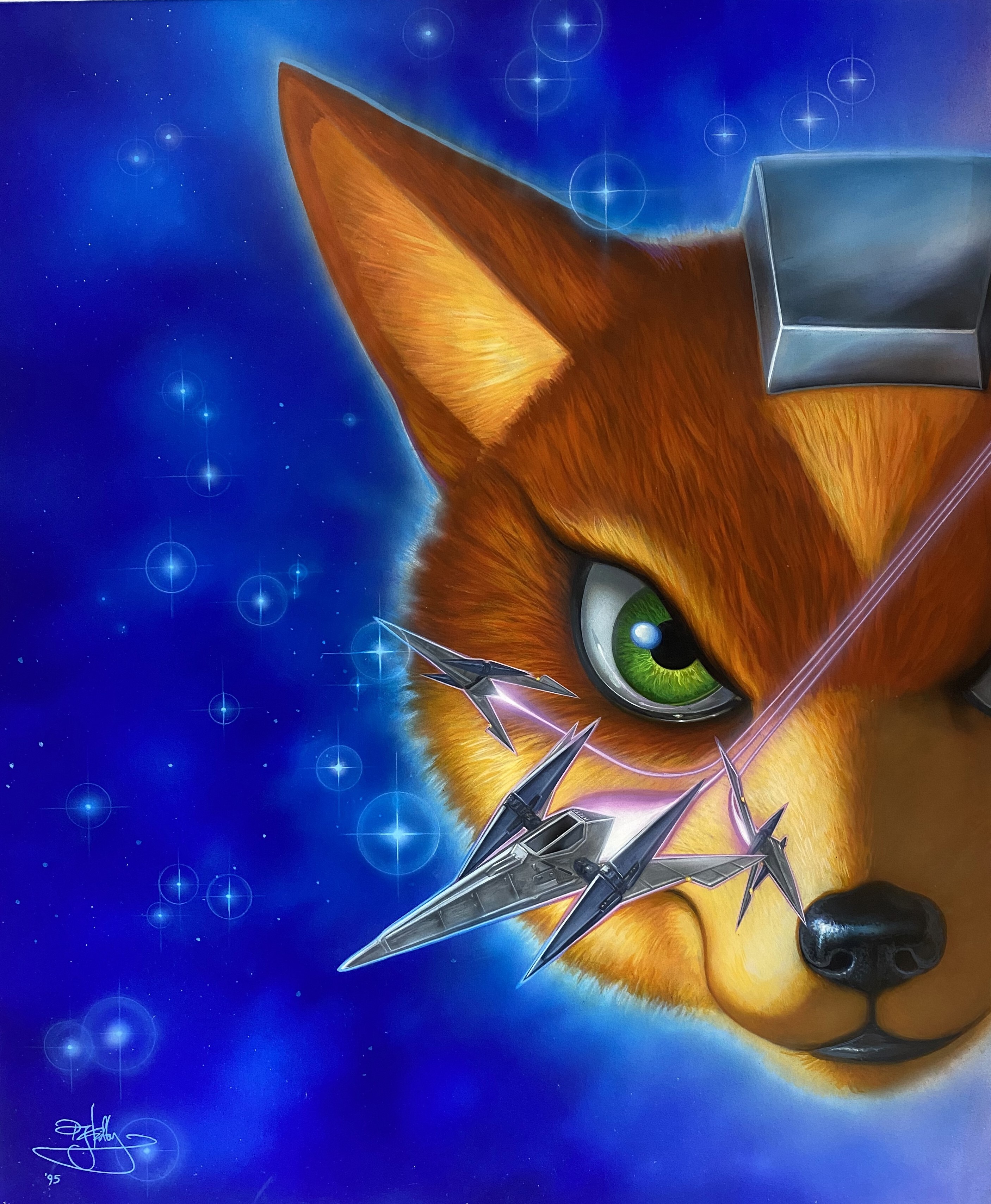 Starfox 2 Total! Issue 39 March 1995 Magazine Cover Art