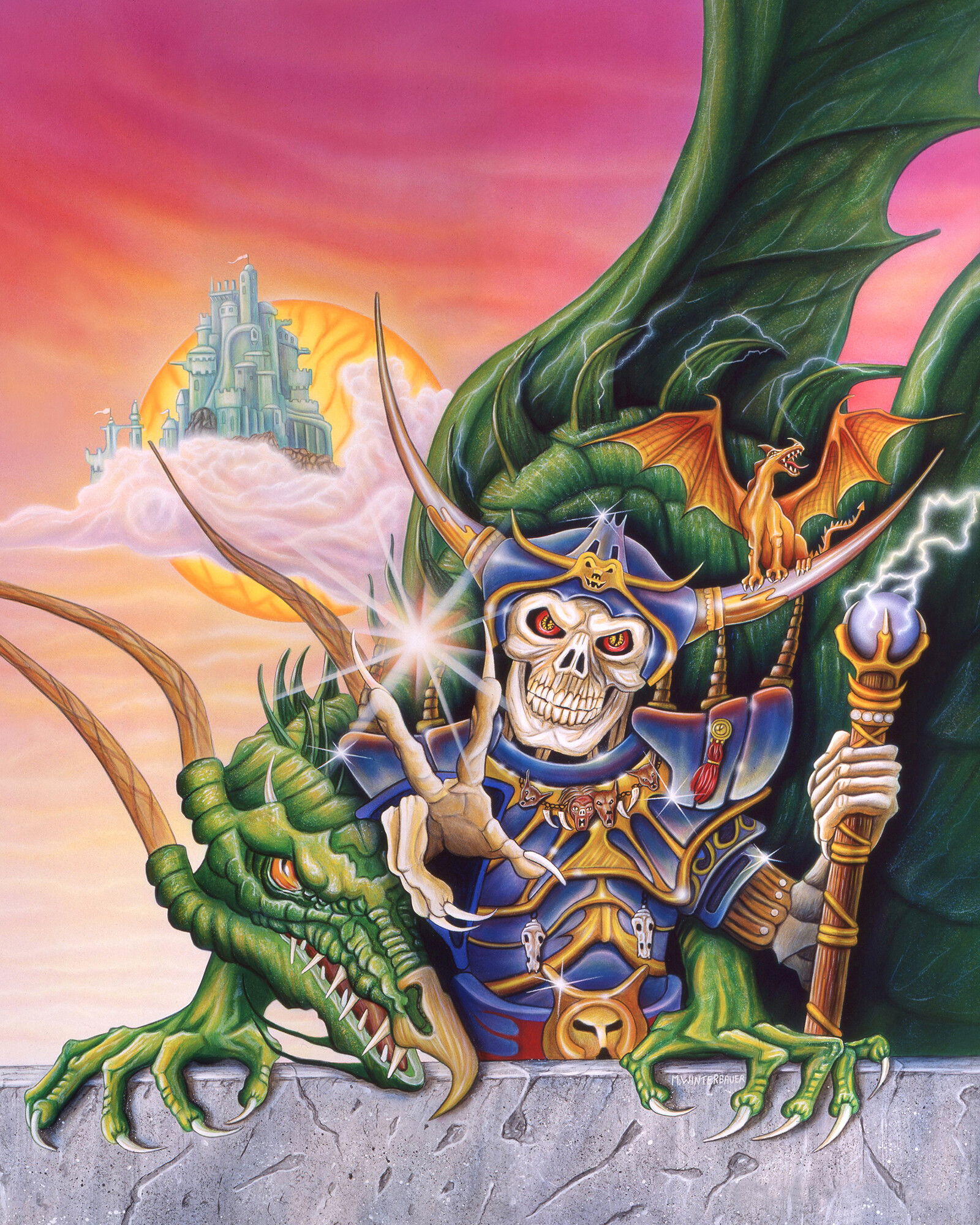 Might and Magic: Clouds of Xeen Personal Computer PC DOS Box Art