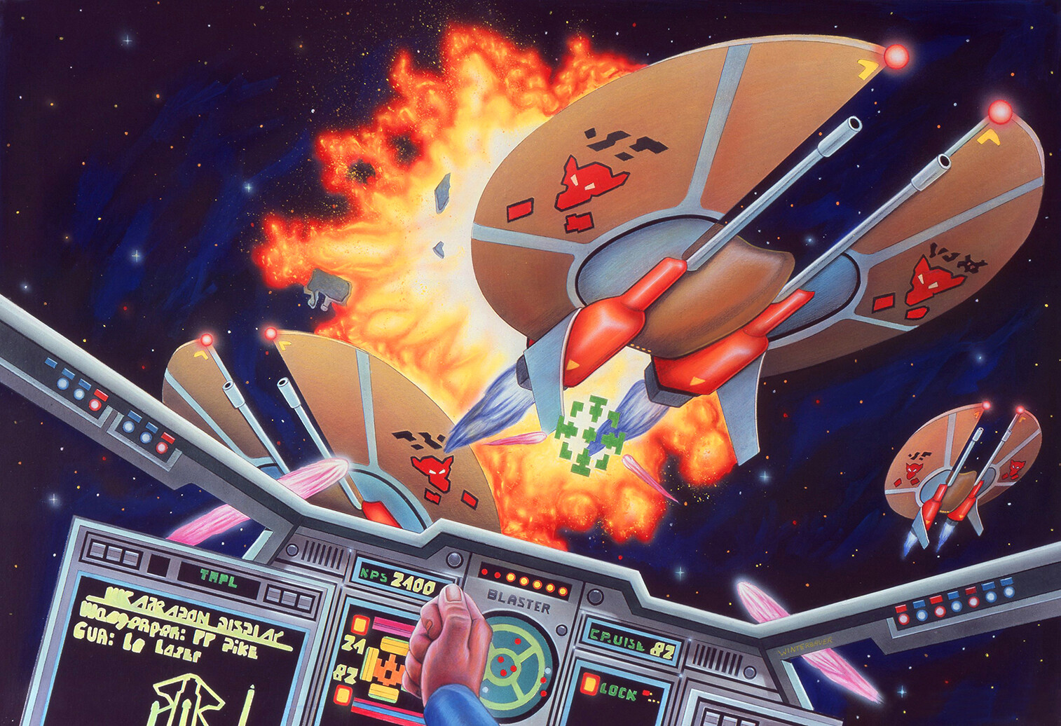 Wing Commander Super Nintendo SNES Box Art
