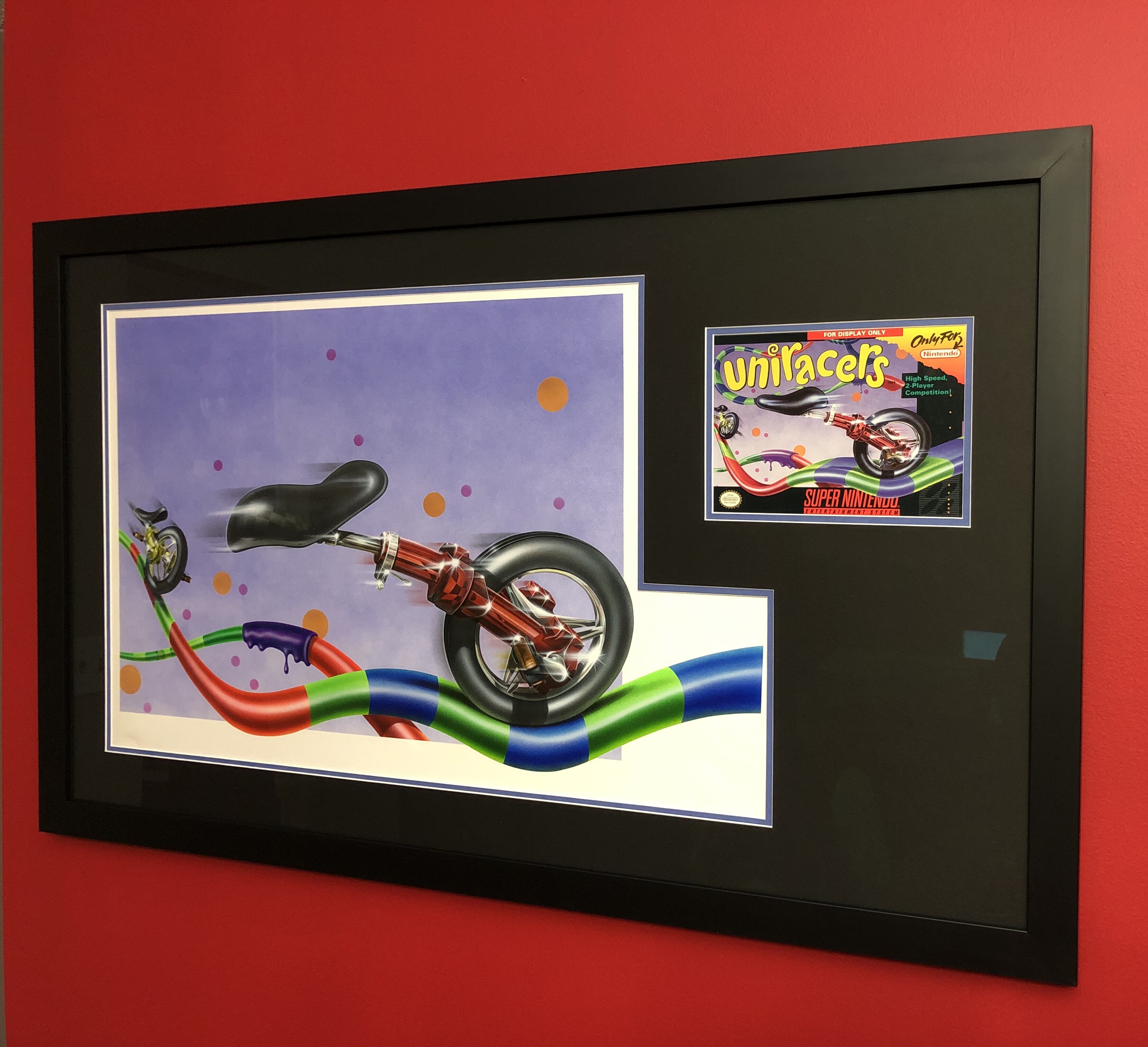 Uniracers Super Nintendo SNES Box Art