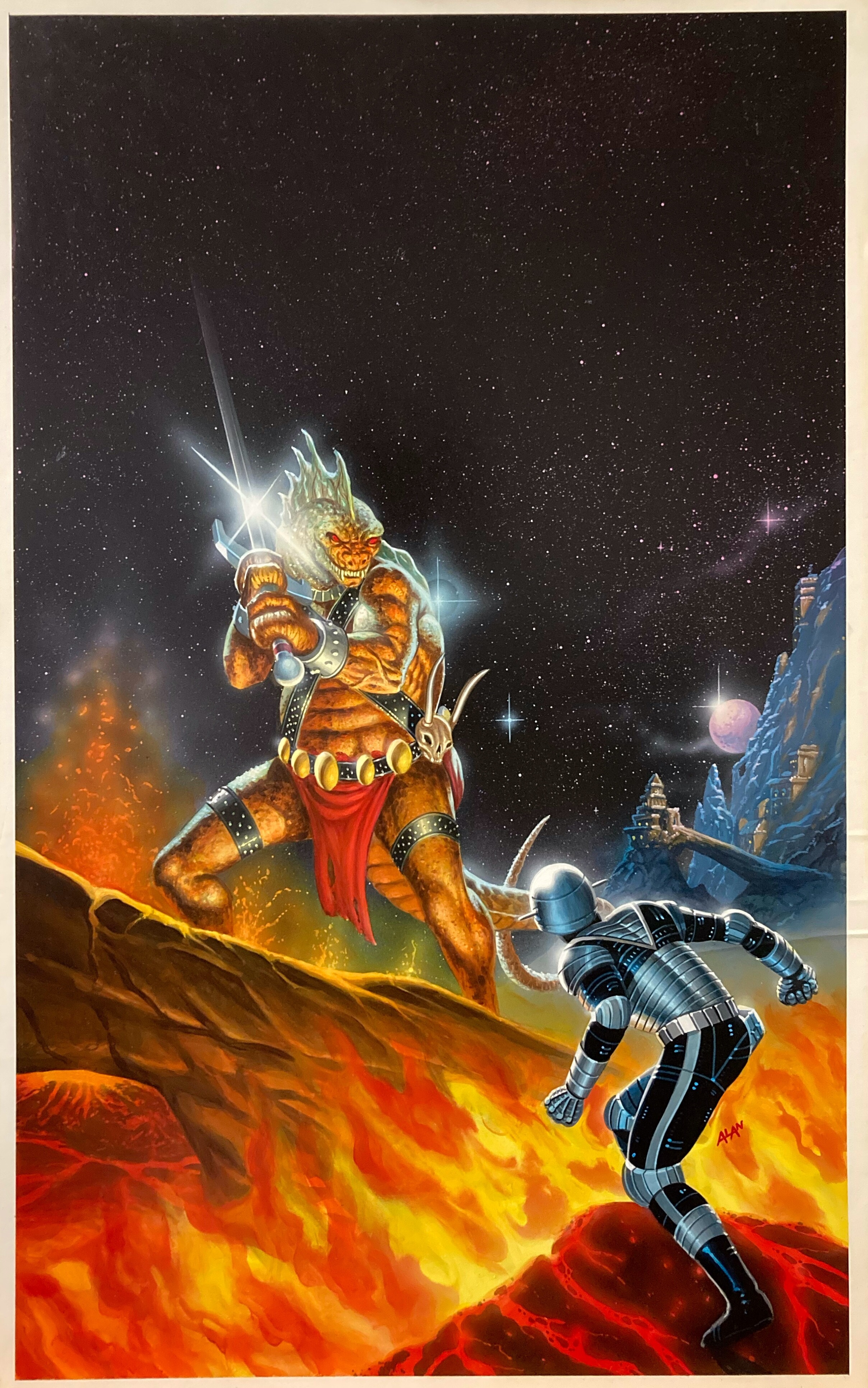 Rebel Planet ZX Spectrum, Commodore 64, Amstrad CPC, BBC Micro and Acorn Electron game box art