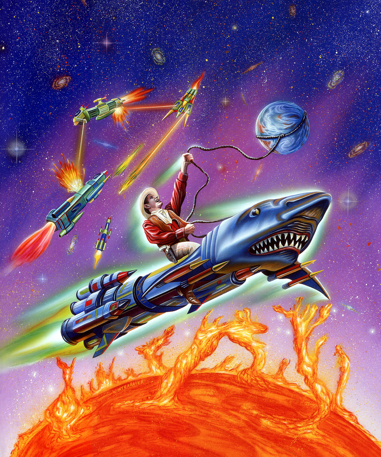 Spaceward Ho! Amiga DOS Computer Box Art