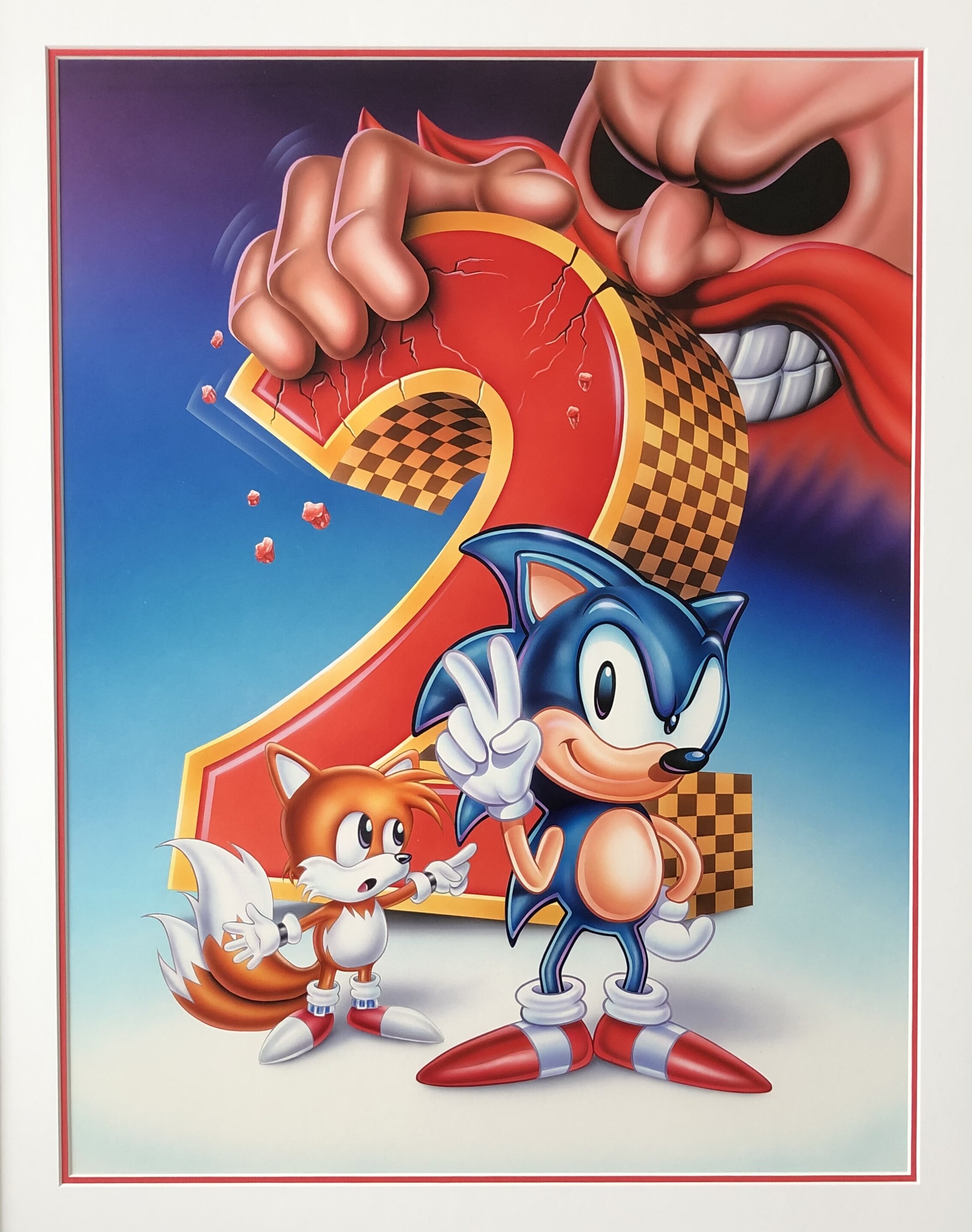 Sonic the Hedgehog 2 Poster Art