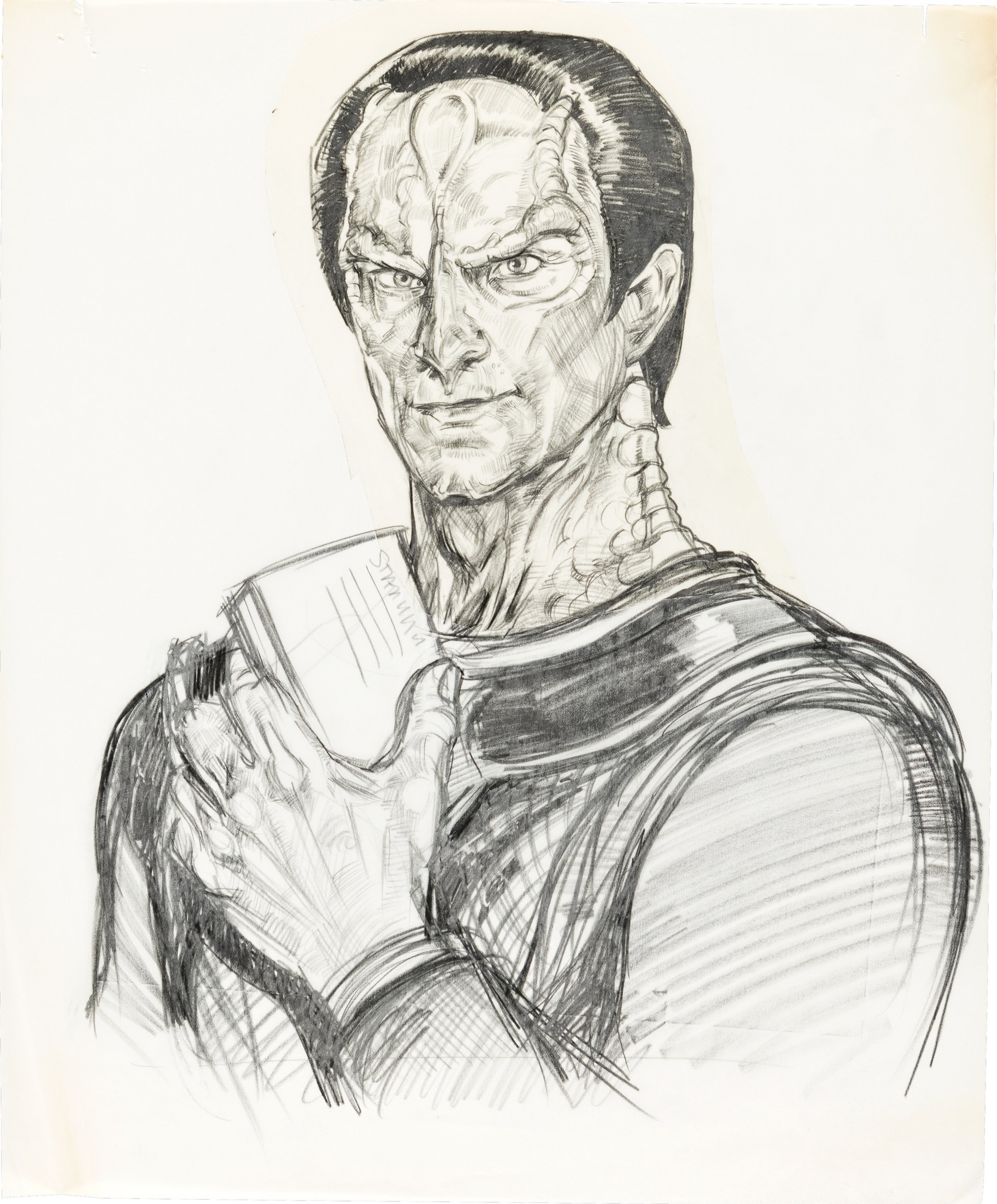 Star Trek Deep Space Nine: Crossroads of Time Super Nintendo Sega Genesis Preliminary Promotional Art