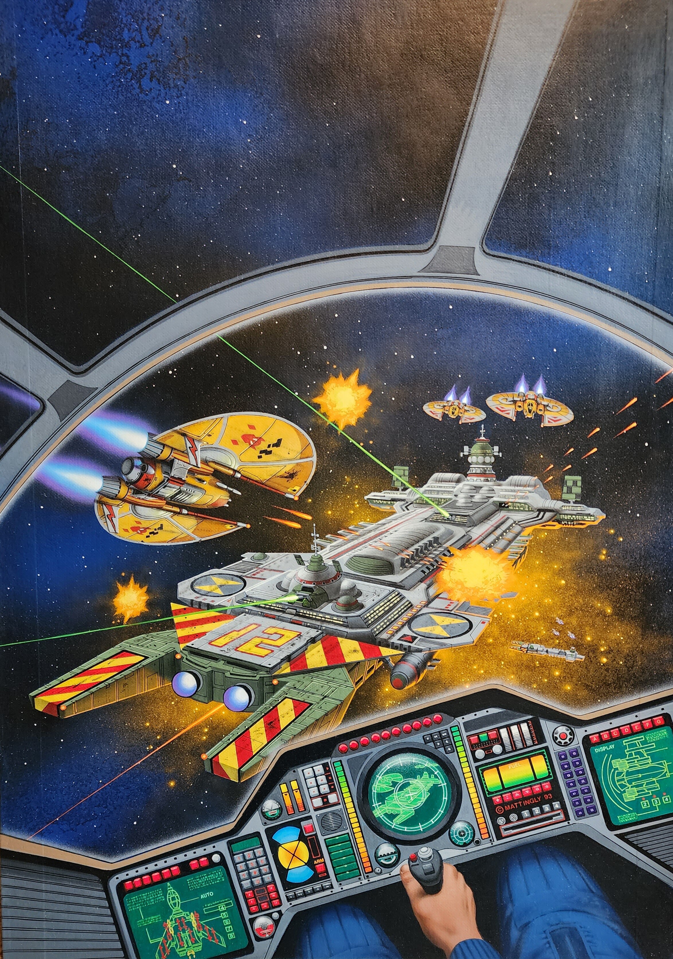 Wing Commander End Run - Paperback Cover
