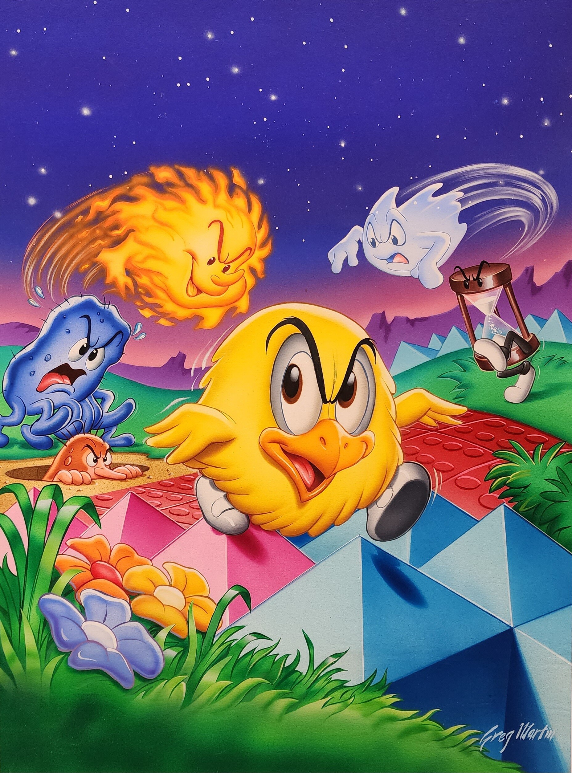 Slider - Sega Game Gear Unused Box Art