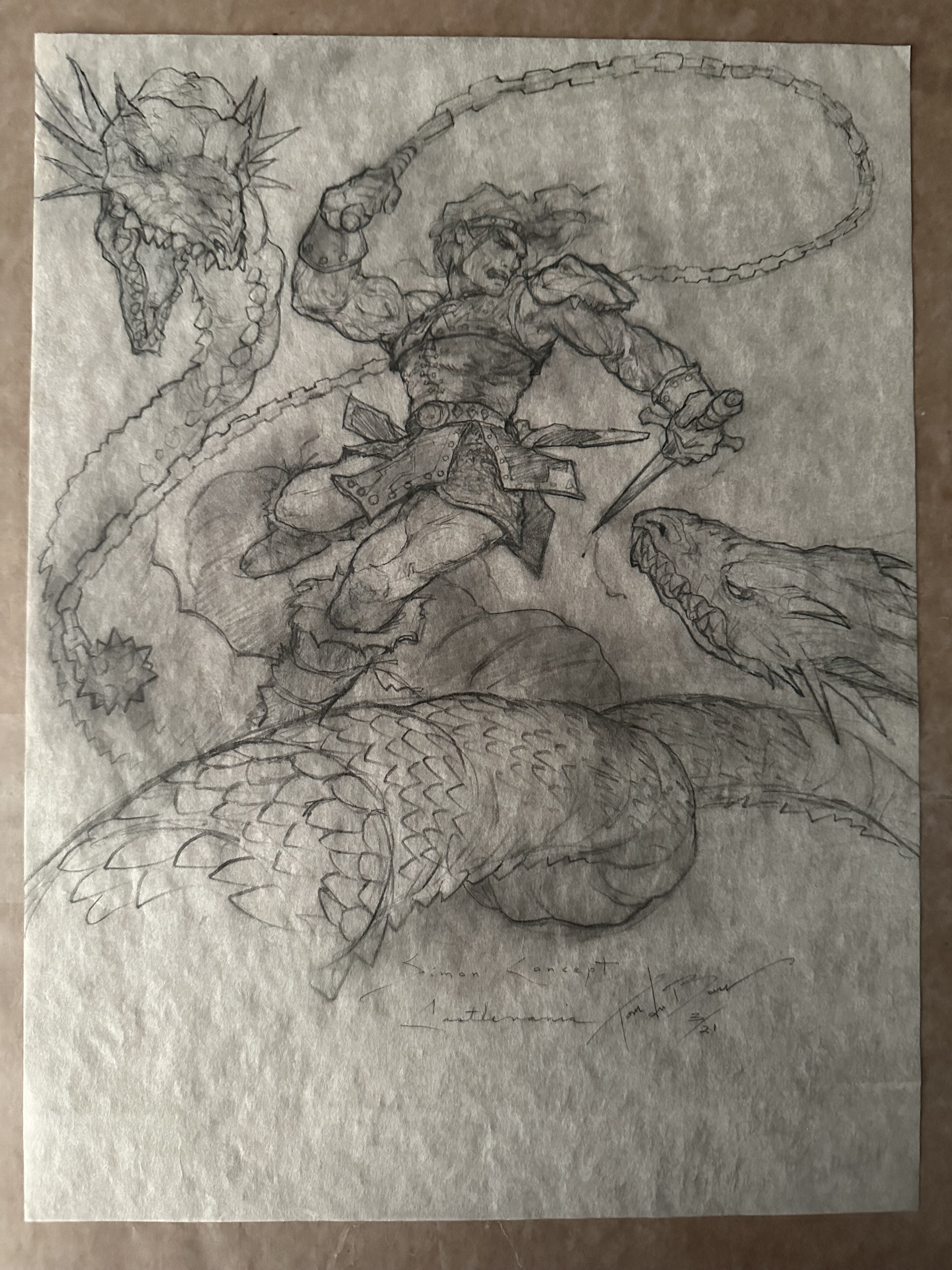 Castlevania Anniversary Collection Konami Unused Cover Art