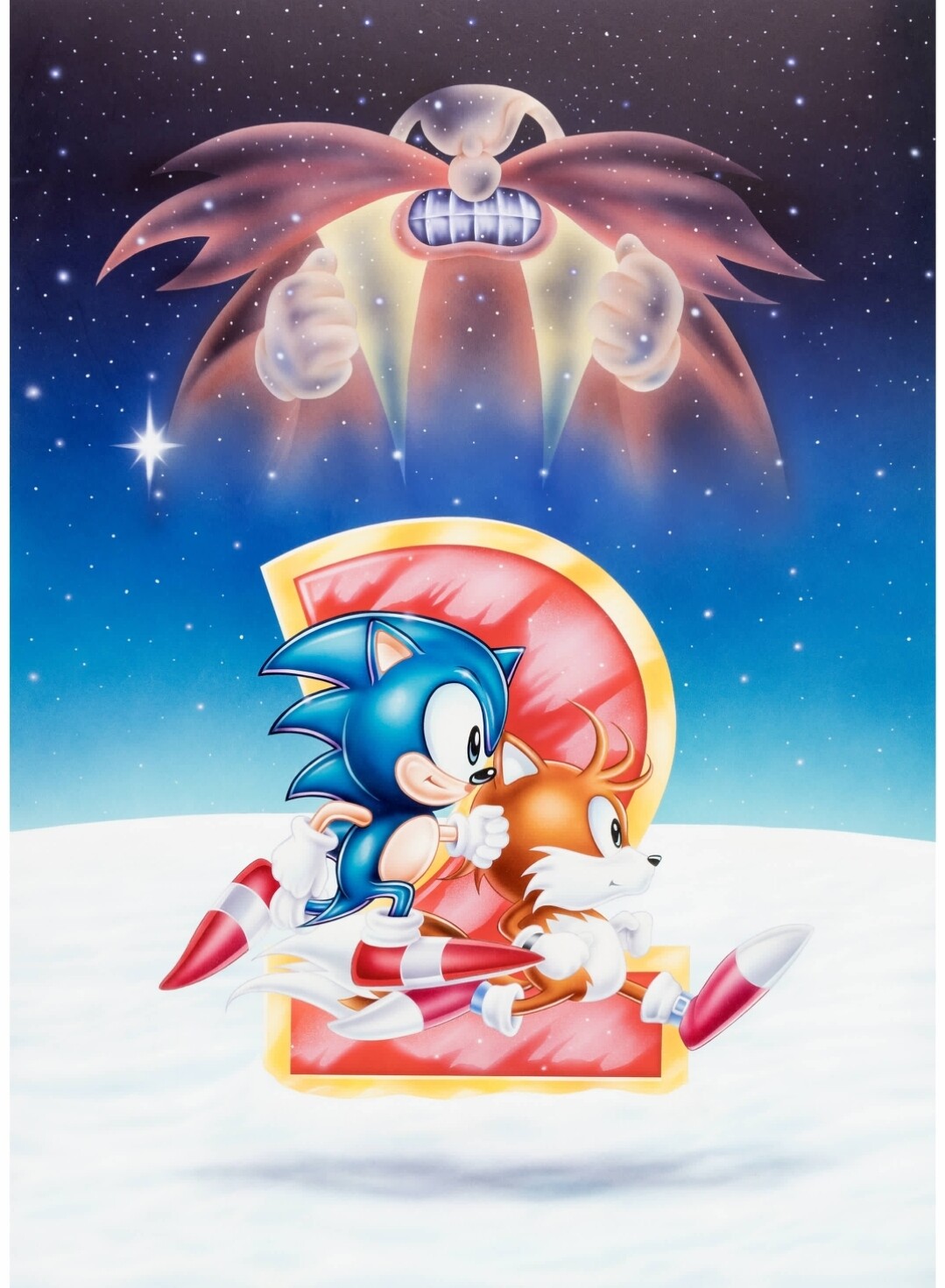 Sonic the Hedgehog 2 Calendar Art