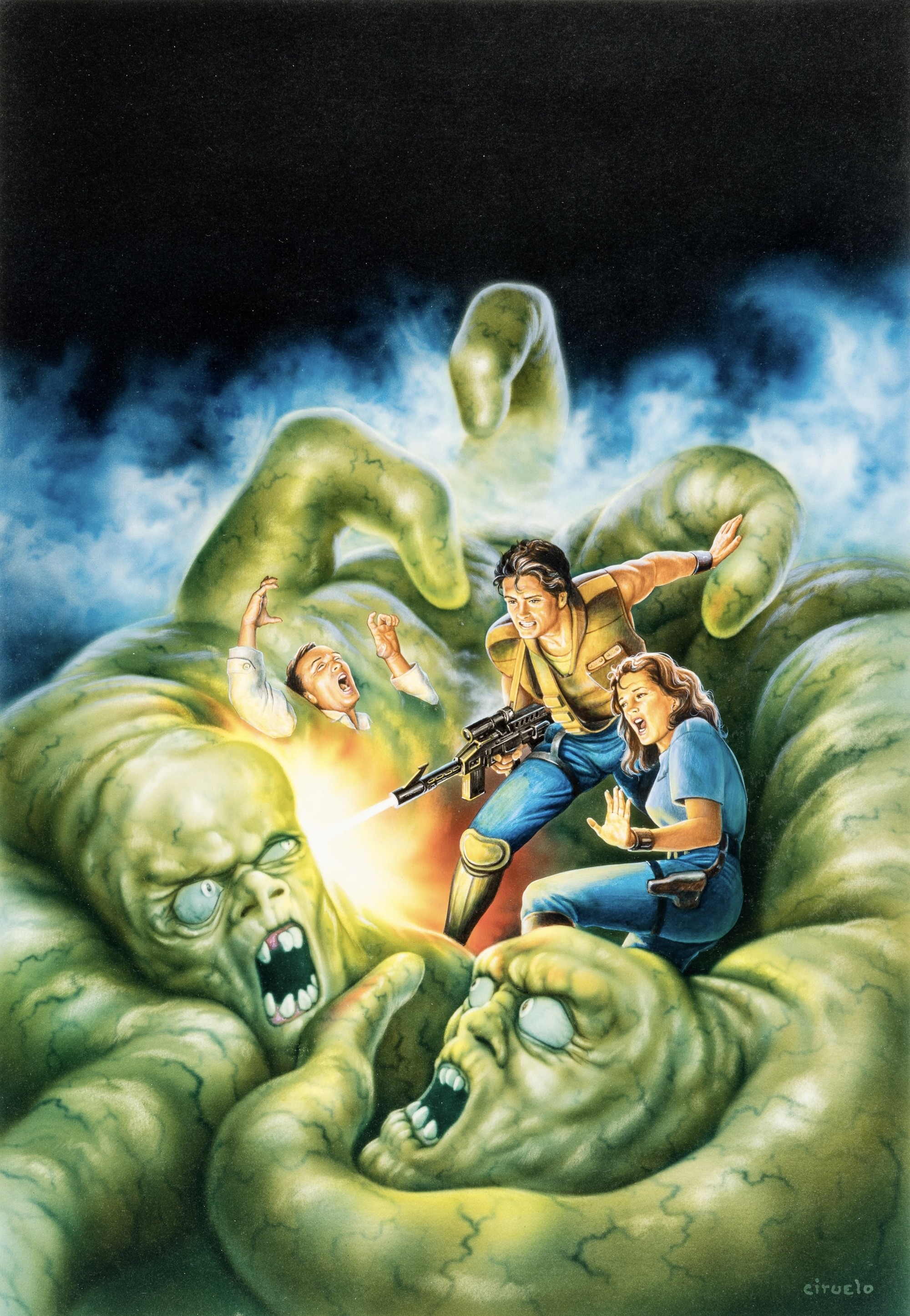 Alien Syndrome MSX Amstrad Spectrum Box Art
