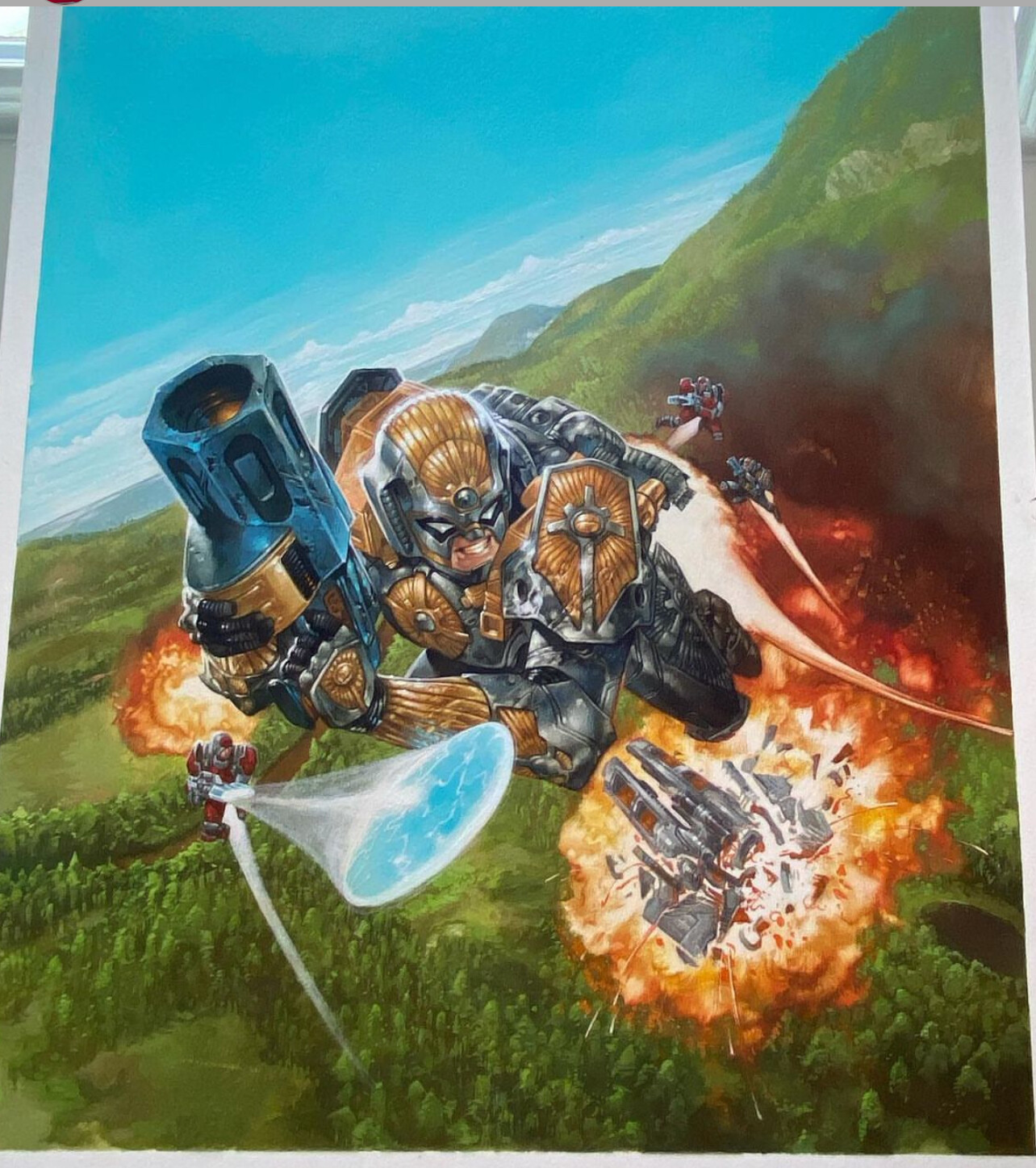 Tribes Aerial Assualt PlayStation 2 Original Box Artwork