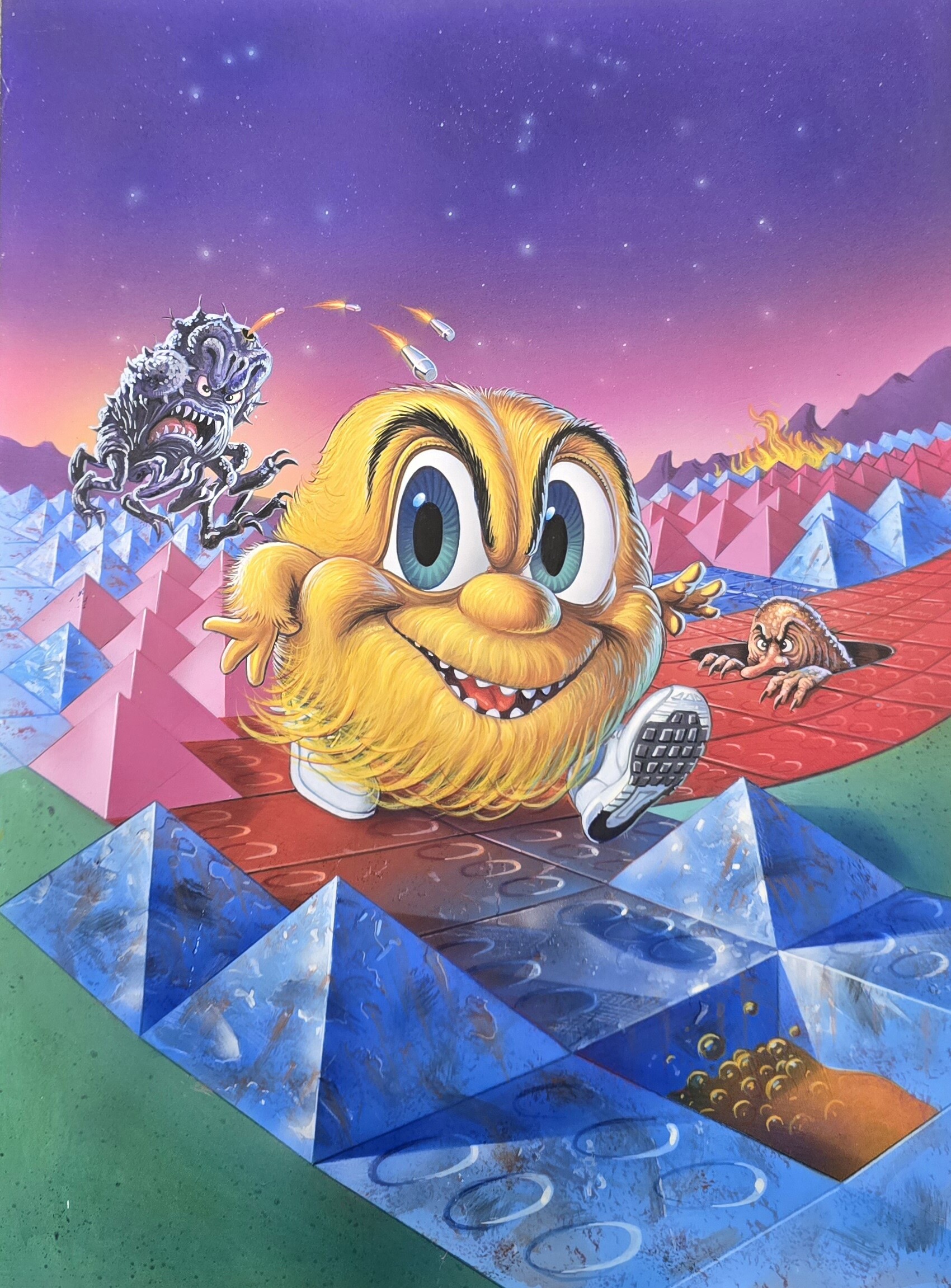 Slider Sega Game Gear Box Art