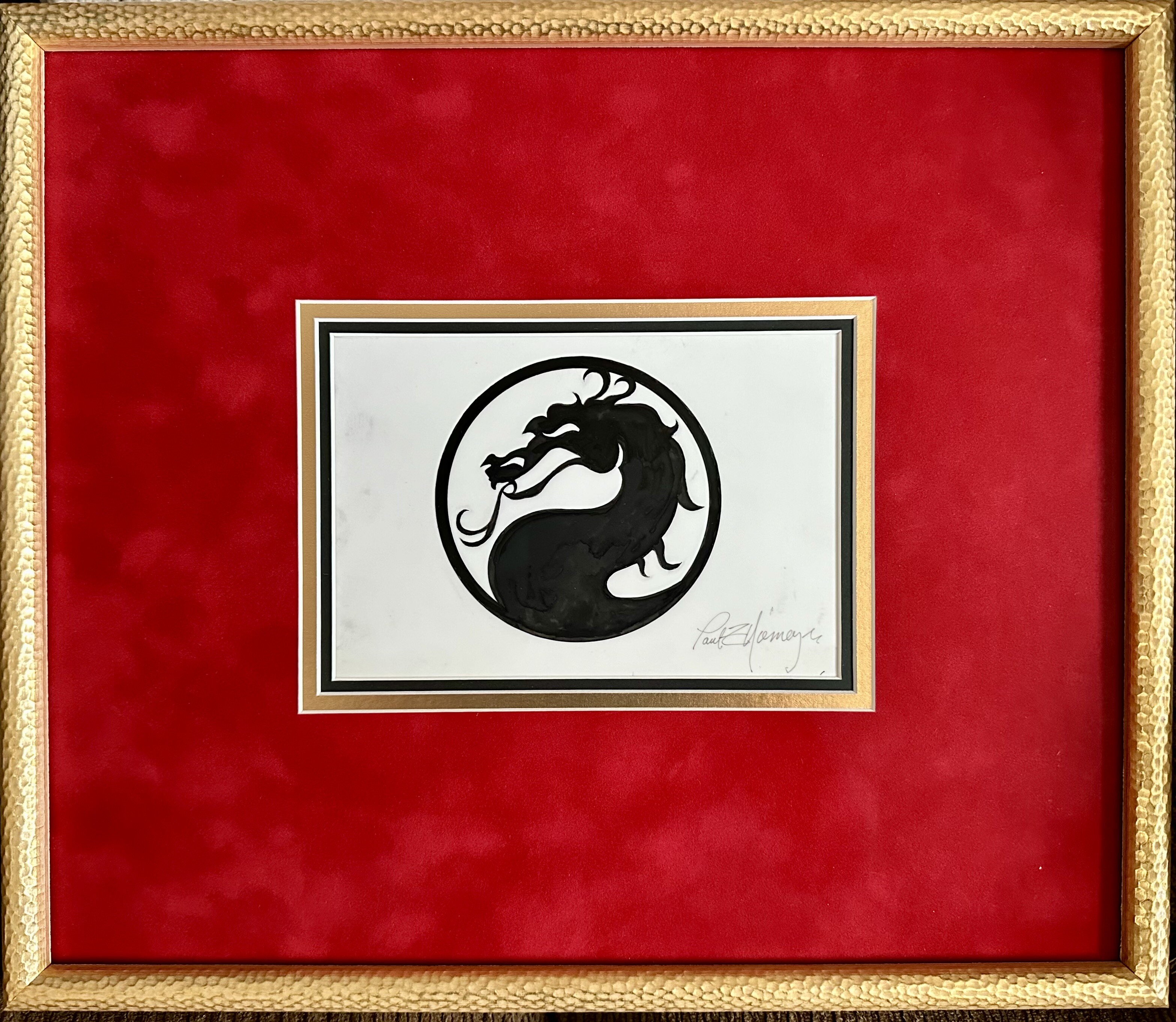 Mortal Kombat Original Logo Artwork
