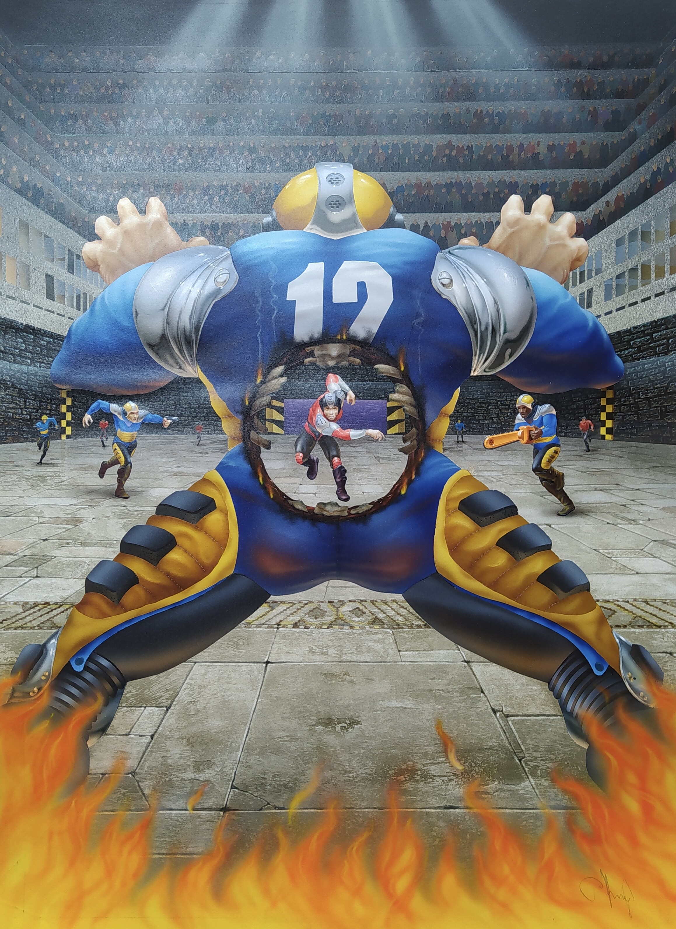 Dead Ball Zone - Playstation box art