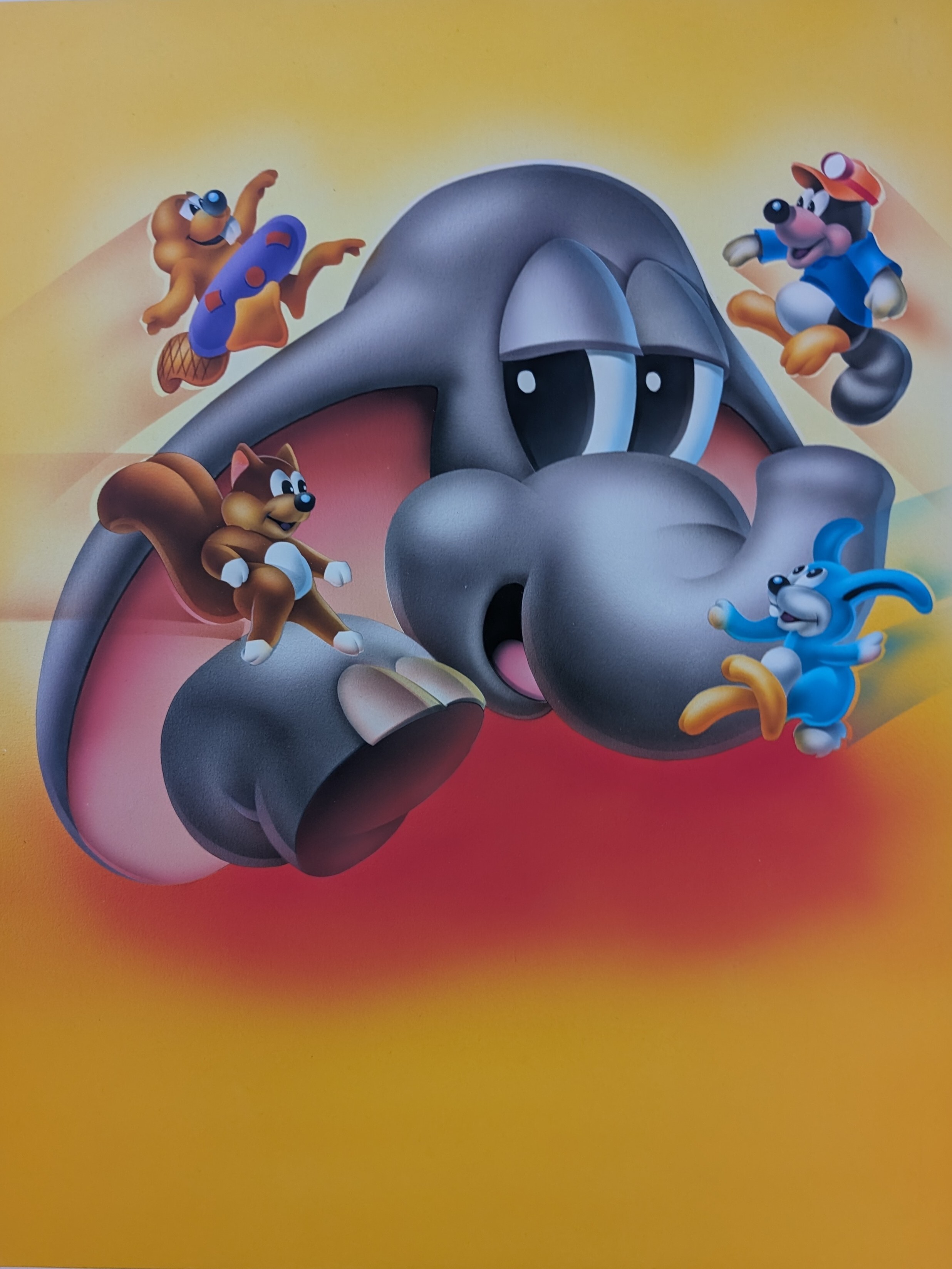 Rolo to the Rescue Sega Genesis box art