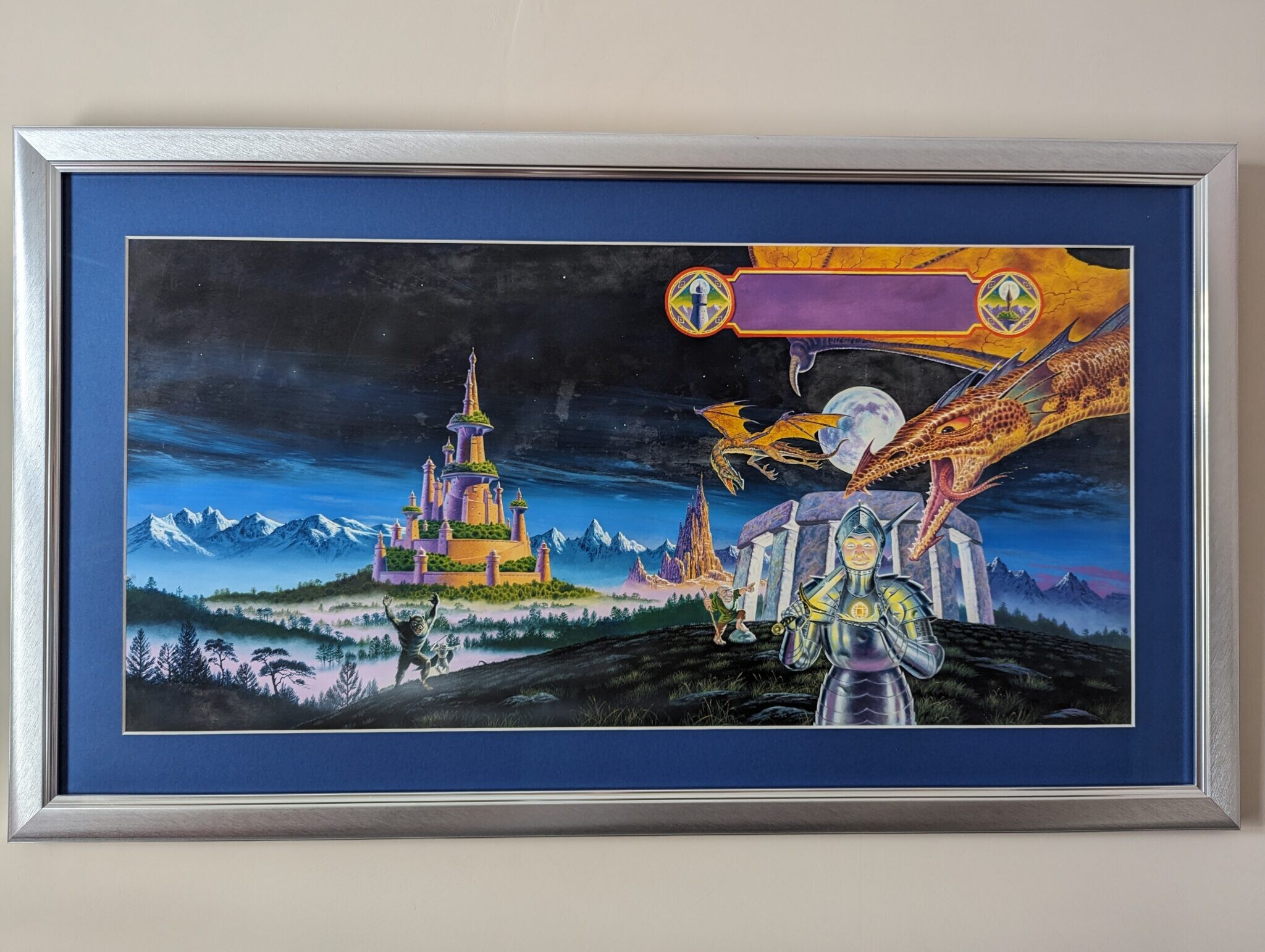 Moonstone: A Hard Day's Knight Game Box Artwork