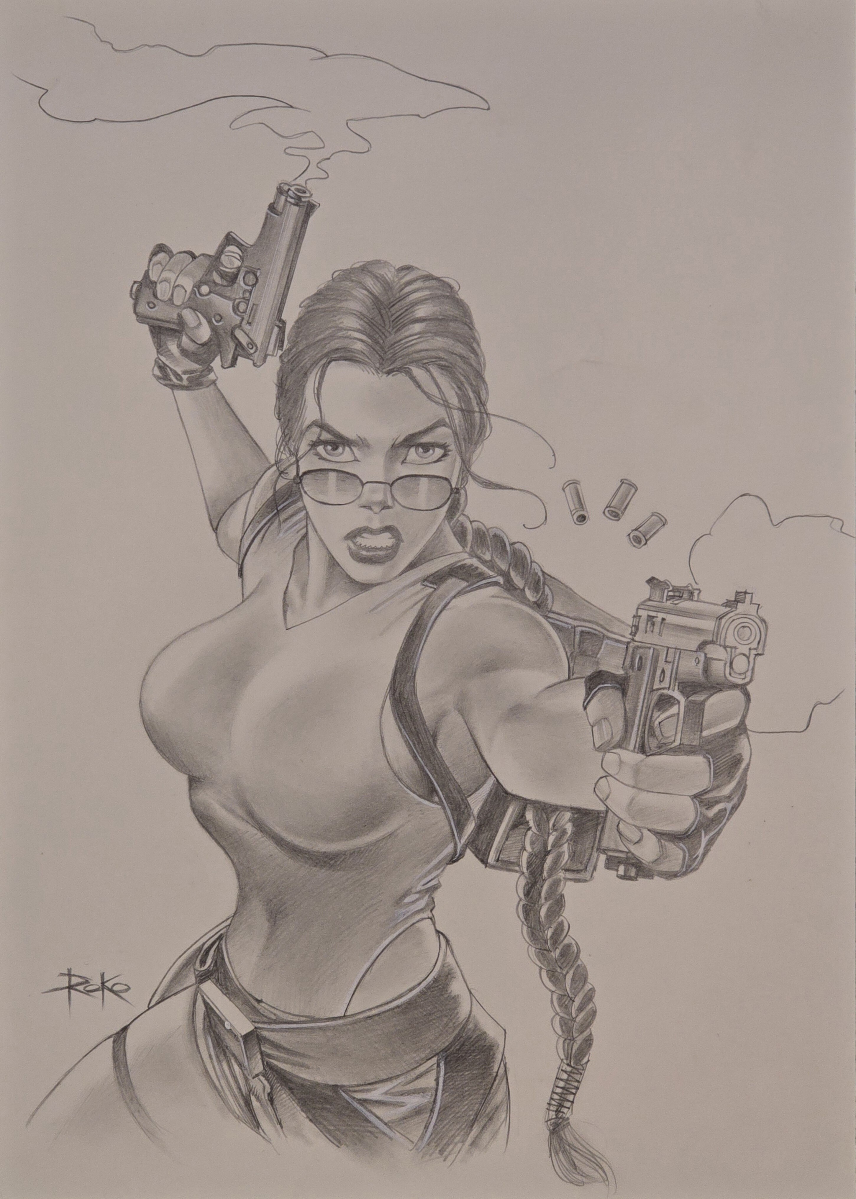 Super GamePower Playstation Magazine Brazil #15 Tomb Raider III Magazine Cover Art