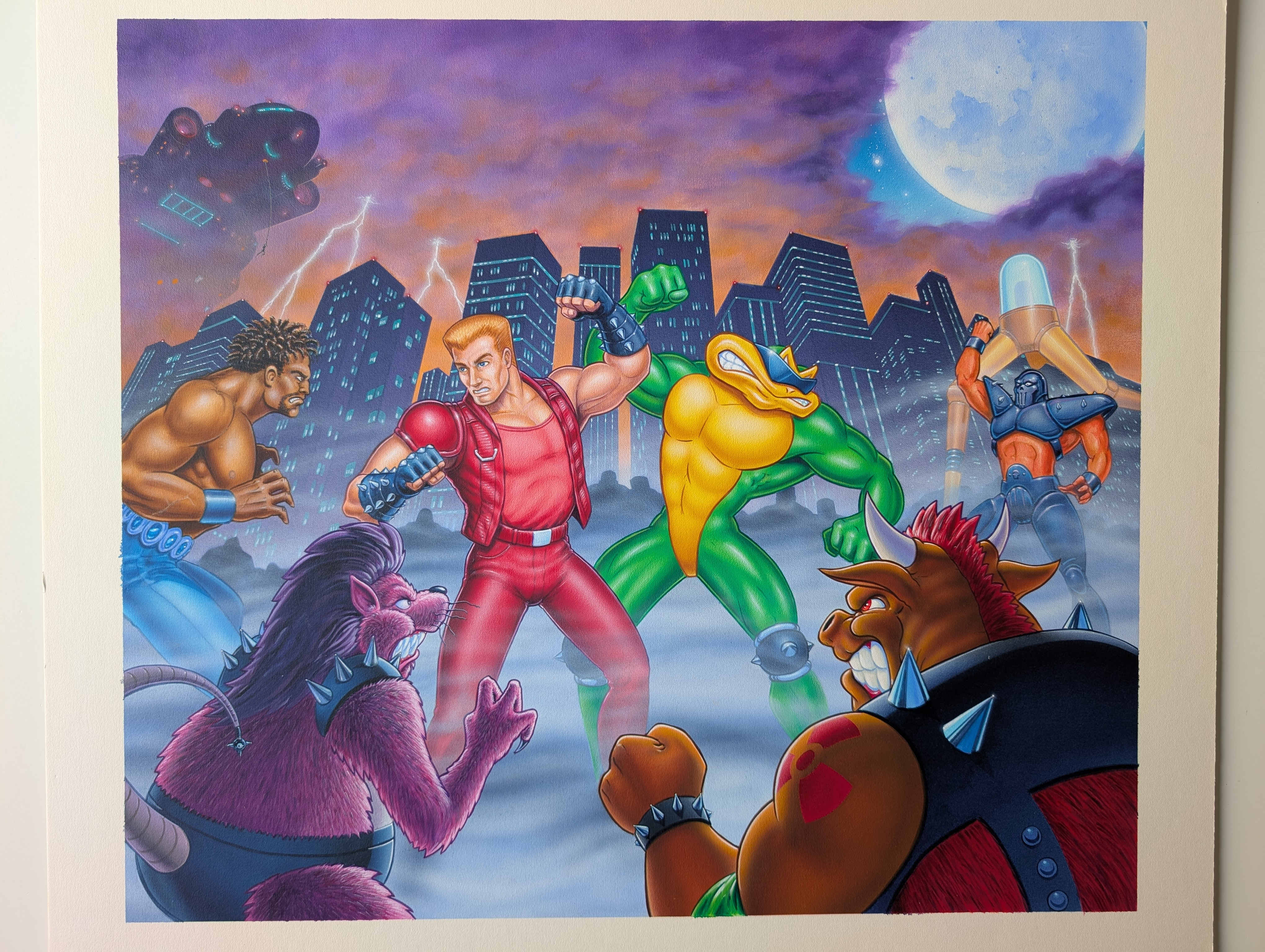 Battletoads / Double Dragon Box Art for NES, SNES, Game Boy, and Sega Genesis